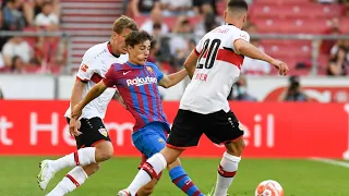 16 year old Pablo Paez Gavi vs VfB Stuttgart Pre Season Friendy