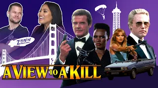 Movie Reaction: A View To A Kill (1985) (GIRLFRIEND'S FIRST TIME WATCHING)