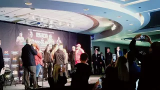 DIMITRY BIVOL VS SULLIVAN BARRERA WEIGHT IN