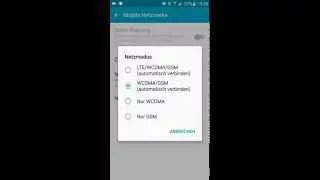 Samsung Galaxy S6 Netzmodus ändern - Videoanleitung