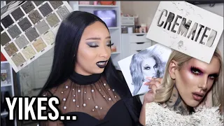 YIKES!!! JEFFREE STAR COSMETICS CREMATED PALETTE REVIEW + TUTORIAL