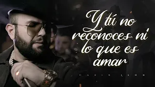 (LETRA) ¨SI UNA VEZ¨ - Carin León (Lyric Video)