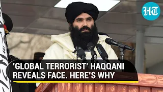 Sirajuddin Haqqani finally shows his face; America's 'Most Wanted' makes appearance in Kabul