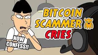 Bitcoin SCAMMER Breaks Down Crying on the Phone (Shocking)