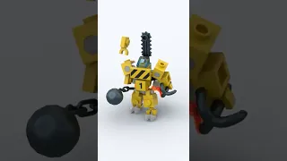 LEGO MOC Mech: The destroyer- Construction Mech Mk1 Building Animation #shorts #legomoc #legomech