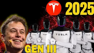 It happened! 2025 Next Generation Tesla Optimus Changes Humanity's Life! Do not freak out