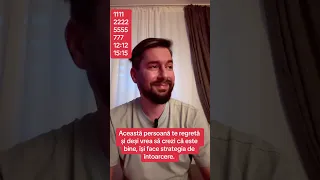 ✨🎥Tarot- Regretă.Vrea să știi că este bine. În realitate nu este. Întoarcere. Îți va spune adevărul!