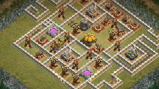 How to Attack "PAPER MAP" with TH10,TH11,TH12,TH13||Clash of Clans||Goblin Maps||RedCom