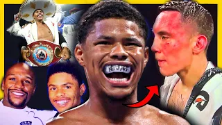 Aspira SUPERAR a MAYWEATHER y por ahora DESTRUYO el INVICTO de VALDEZ | SHAKUR STEVENSON Historia