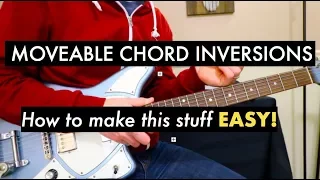 How To Play Worship Guitar Chord Inversions (Moveable Chord Inversions and Shapes) EBOOK!