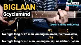 Biglaan - 6cyclemind (Guitar Tutorial with Chords and Lyrics)