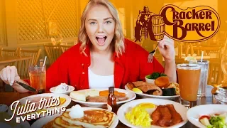 Trying 50 Of Cracker Barrel’s Most Famous Menu Items