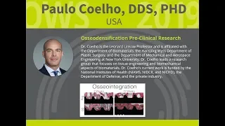 Osseodensification Pre-Clinical Research - Dr. Paulo Coelho