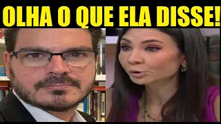 GAGUEJOU! AMANDA KLEIN PASSA VERGONHA DIANTE DE RODRIGO CONSTANTINO !