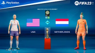 FIFA 23 - USA vs Netherlands - FIFA Women's World Cup 2023 | Group Stage | PS5™ [4K]