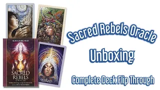 The Sacred Rebels Oracle Unboxing? WTF is this?!: Oracle Card Deck Review & First Impressions