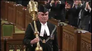 Short - Sergeant-at-Arms Kevin Vickers receives standing ovation