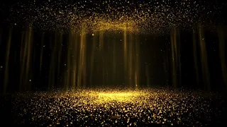 Gold particles dust Background | HD 4K | background loop | Animation | Motion | Effects | Cheizme