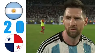 Argentina vs Panama 2-0 All Goals & Extended  Highlight 2023 HD