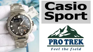 Обзор спортивных часов Casio PRW-70YT-7JF / Модель 2020 года