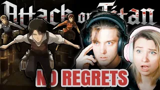 Attack on Titan: “No Regrets” Reaction PARTS 1 & 2!