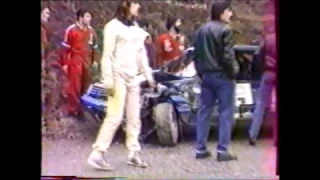 Rallye sud france dans les annees 80/90 passage a la limite et crash