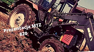 Dla tych co mówią ze MTZ są ch**owe / krótką prezentacja MTZ 820 na 5000 mtg