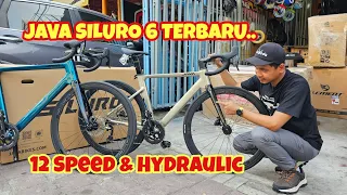 Roadbike AERO JAVA SILURO 6 TOP 12 Speed| Review First Impression