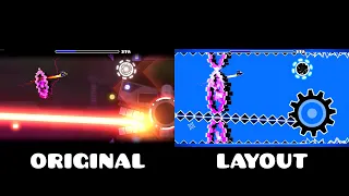 "Boss V Devourers" Original vs Layout | Geometry Dash Comparison
