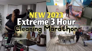 NEW 2023 EXTREME CLEAN WITH ME MARATHON / 3 HOURS OF CLEANING MOTIVATION