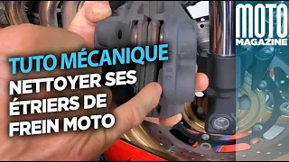 Nettoyer ses étriers de frein moto - tuto Moto Magazine