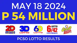 Lotto Result Today 9pm May 18 2024 | Complete Details
