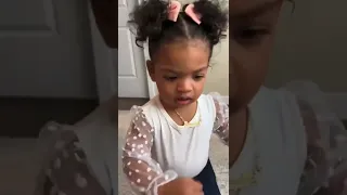 Little girl has priceless reaction to dad's new haircut