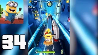 Despicable Me Minion Rush - Gameplay Walkthrough part 34 - Day to Say Roger That(iOS, Android)