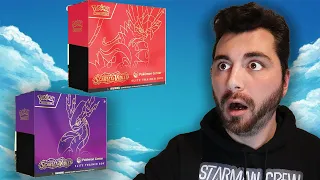 Opening The NEW Pokemon Center Exclusive Scarlet and Violet ETBs