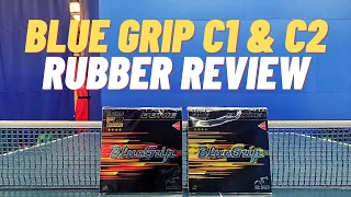 Donic Blue Grip C1 & C2 - Rubber Review