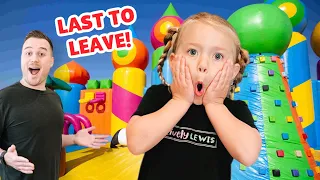 LAST to Leave the BOUNCE HOUSE Challenge!