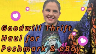 Goodwill Haul I Thrift Therapy I Thrift Haul for Resell on Poshmark & eBay