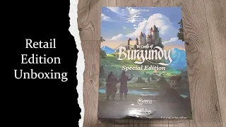 Retail version of Castles of Burgundy Special Edition Unboxing