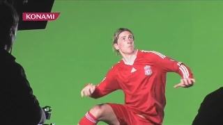 Fernando Torres Behind The Scenes Of Trailer For PES 2010