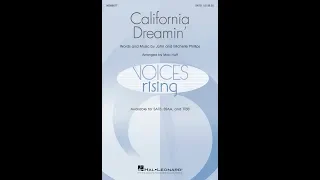 California Dreamin' (SATB Choir) - Arranged by Mac Huff