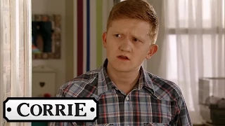 Coronation Street - Chesney Finds Out Katy Is Taking Joseph To Portugal