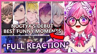 Ironmouse Reacts To The NOCTYX DEBUT HIGHLIGHTS THAT I MADE!! (NIJISANJI EN NOCTYX DEBUT HIGHLIGHTS)