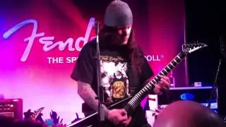 Phil Demmel of Machine Head plays "Wolves" @ Frankfurt Musikmesse Shred Show 13.04.2013