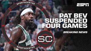🚨 Patrick Beverley SUSPENDED FOUR GAMES after throwing ball at fans 🚨 | SportsCenter