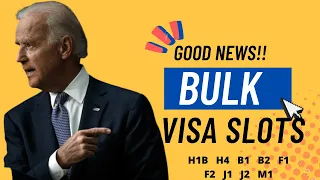 USA VISA slots opening in INDIA | USA visa interview appointment booking