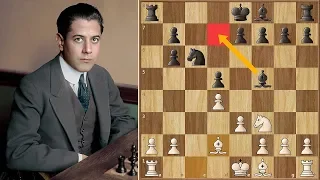 Capa's Endgame Lesson || Janowski vs Capablanca ||  Rice Memorial (1916)