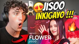 South African Reacts To JISOO(지수) - FLOWER(꽃) INKIGAYO PERFORMANCE !!!