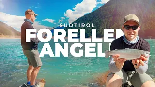 FORELLEN ANGELN AM STAUSEE - Mit Spirolino & Mehlwurm zum Fisch