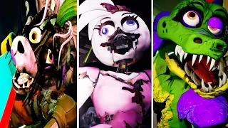 FNAF Security Breach - Freddy Reacts to All Friends Destroyed FIVE NIGHTS AT FREDDY SECURITY BREACH